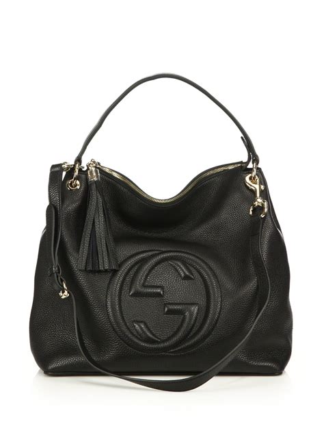 soho hobo gucci|Gucci Hobo Bag Soho Large Black .